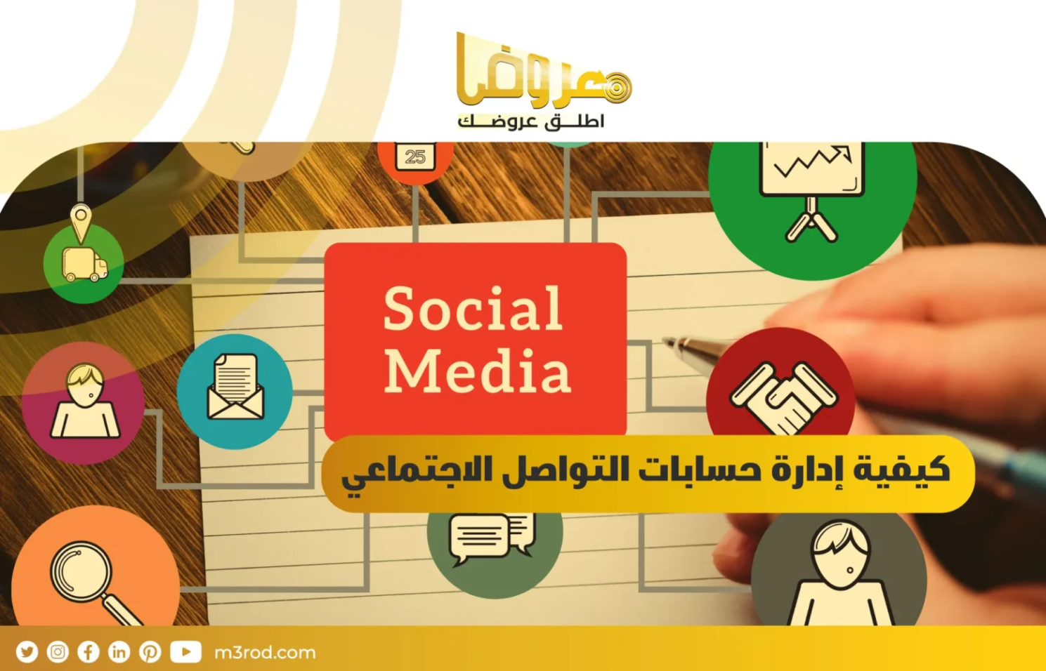 كيفية إدارة حسابات التواصل الاجتماعي